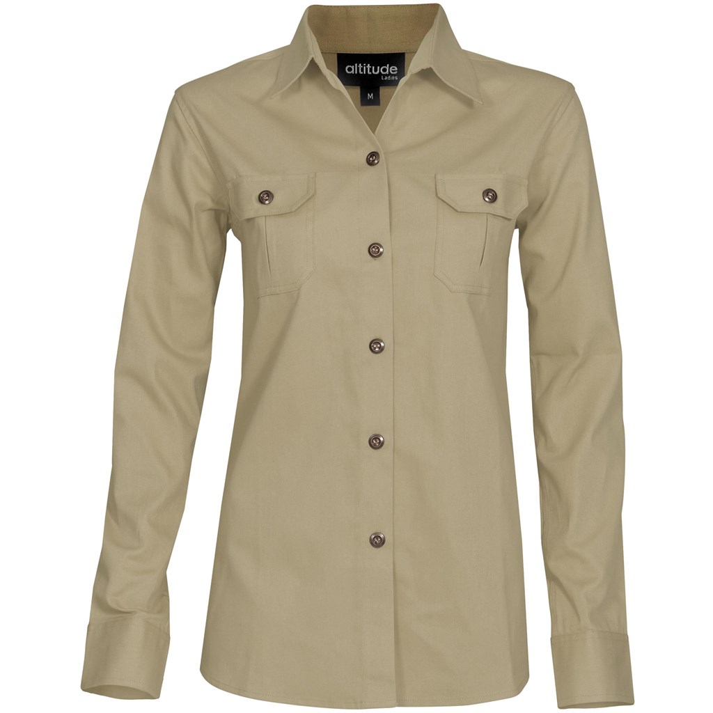 Ladies Long Sleeve Oryx Bush Shirt