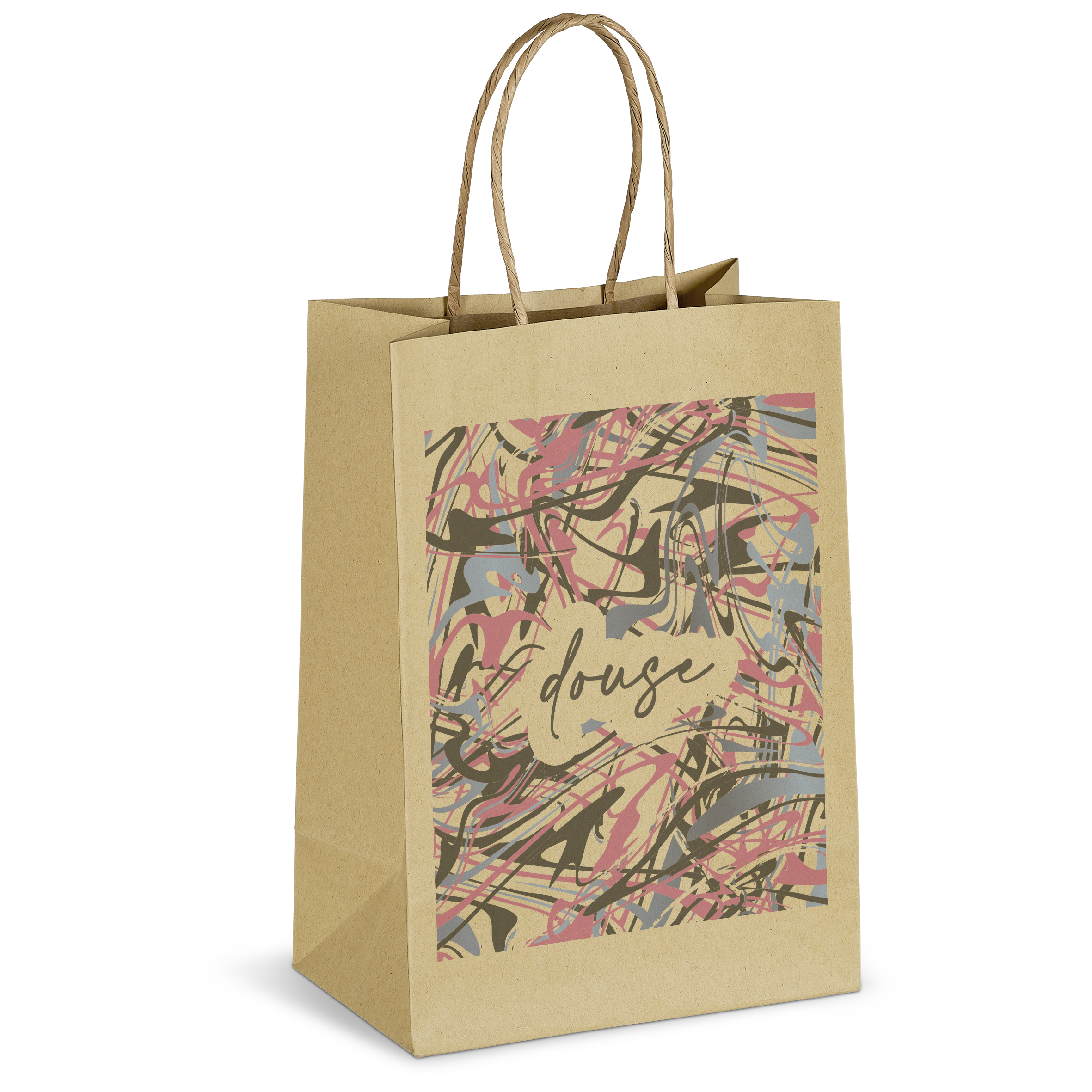 Altitude Ecological Digital Print Mini Paper Gift Bag 150gsm