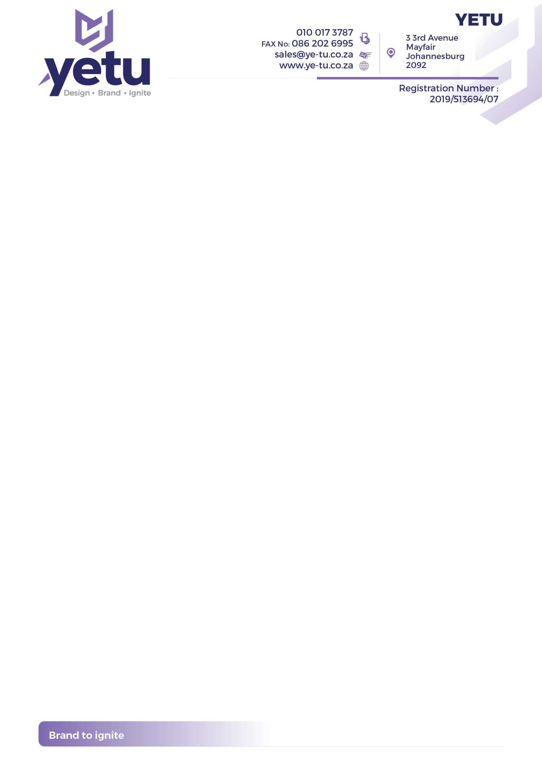 Letterhead Design